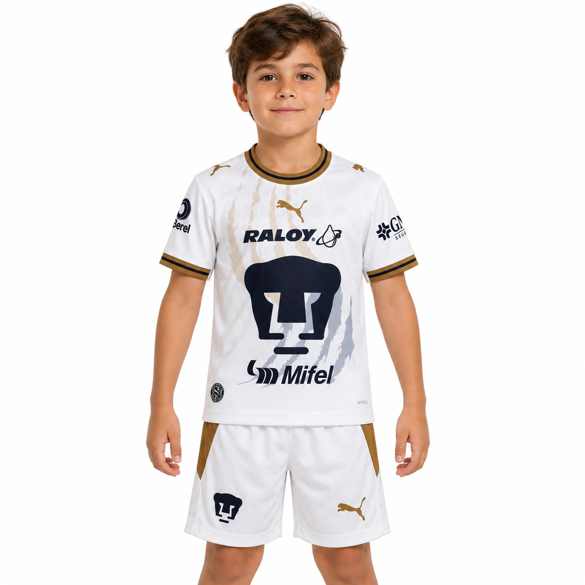 Kids KIT Pumas Home Jersey 2026/27