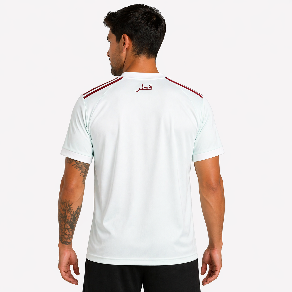 Qatar Home Jersey 2025/26 Fan Version - World Cup 2026