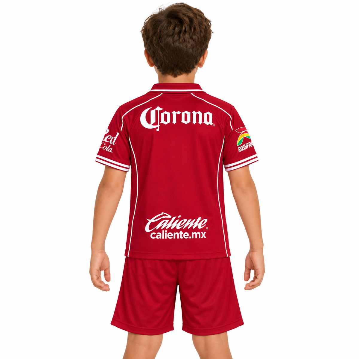Kids KIT Deportivo Toluca Home Jersey 2026/27