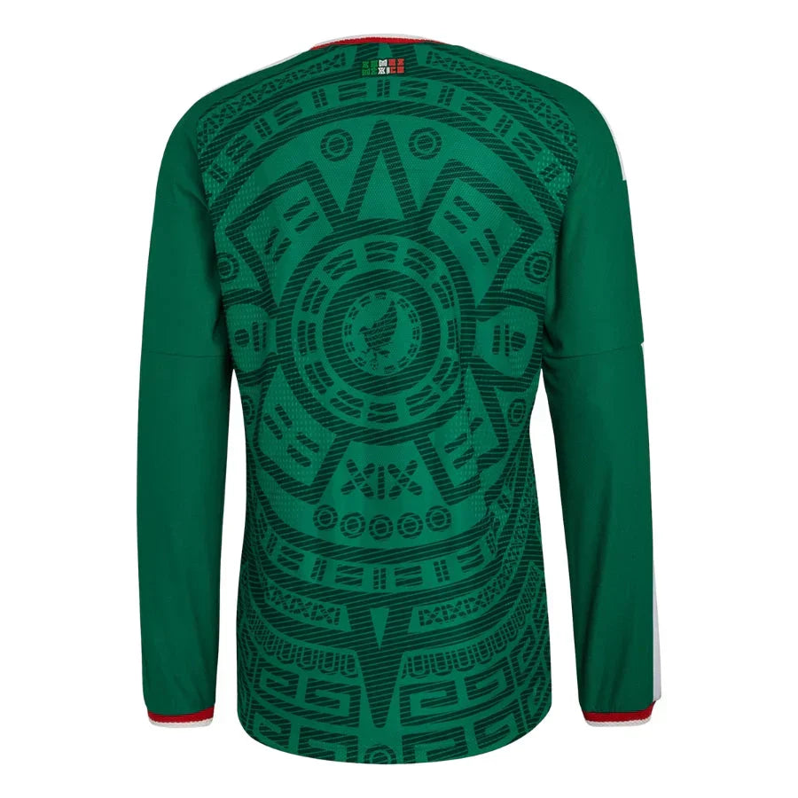 Mexico Home - Long Sleeve Shirt 2026 World Cup - Fan Version