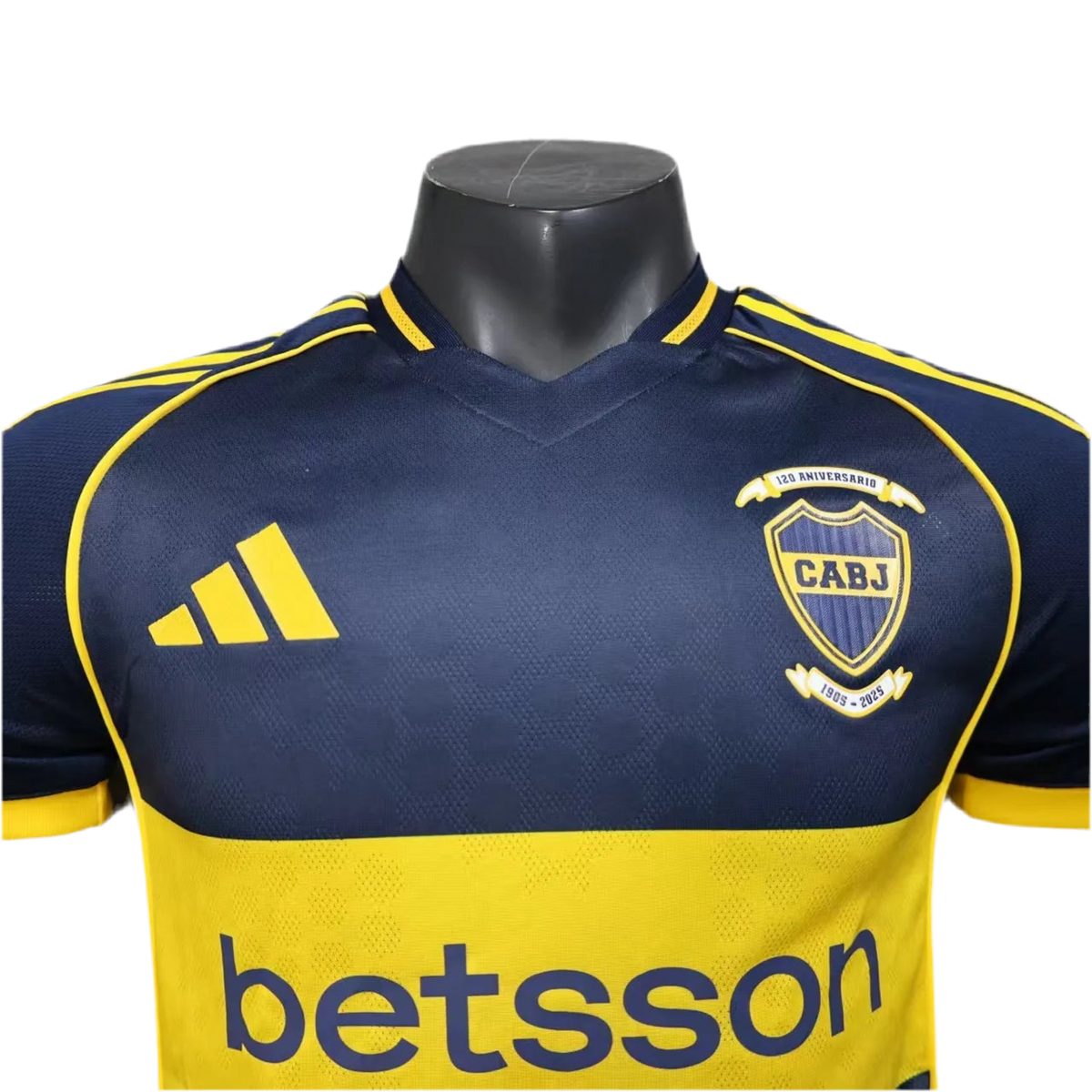 Camiseta de local versión jugador del Boca Juniors 25/26 120 años