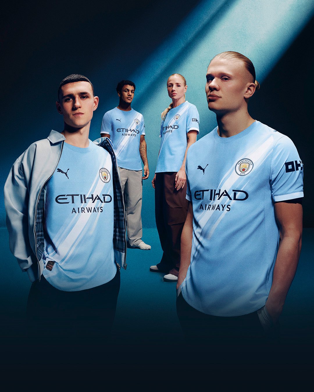 Camiseta de local del Manchester City 2025/26 - Versión para aficionados