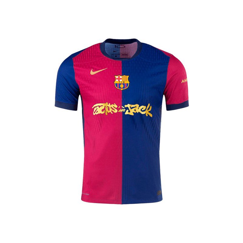 Barcelona X Travis Scott 24/25 I Home Jersey - Player Version