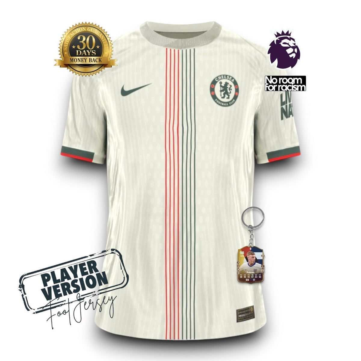 Camiseta de Jugador Visitante Chelsea 2025