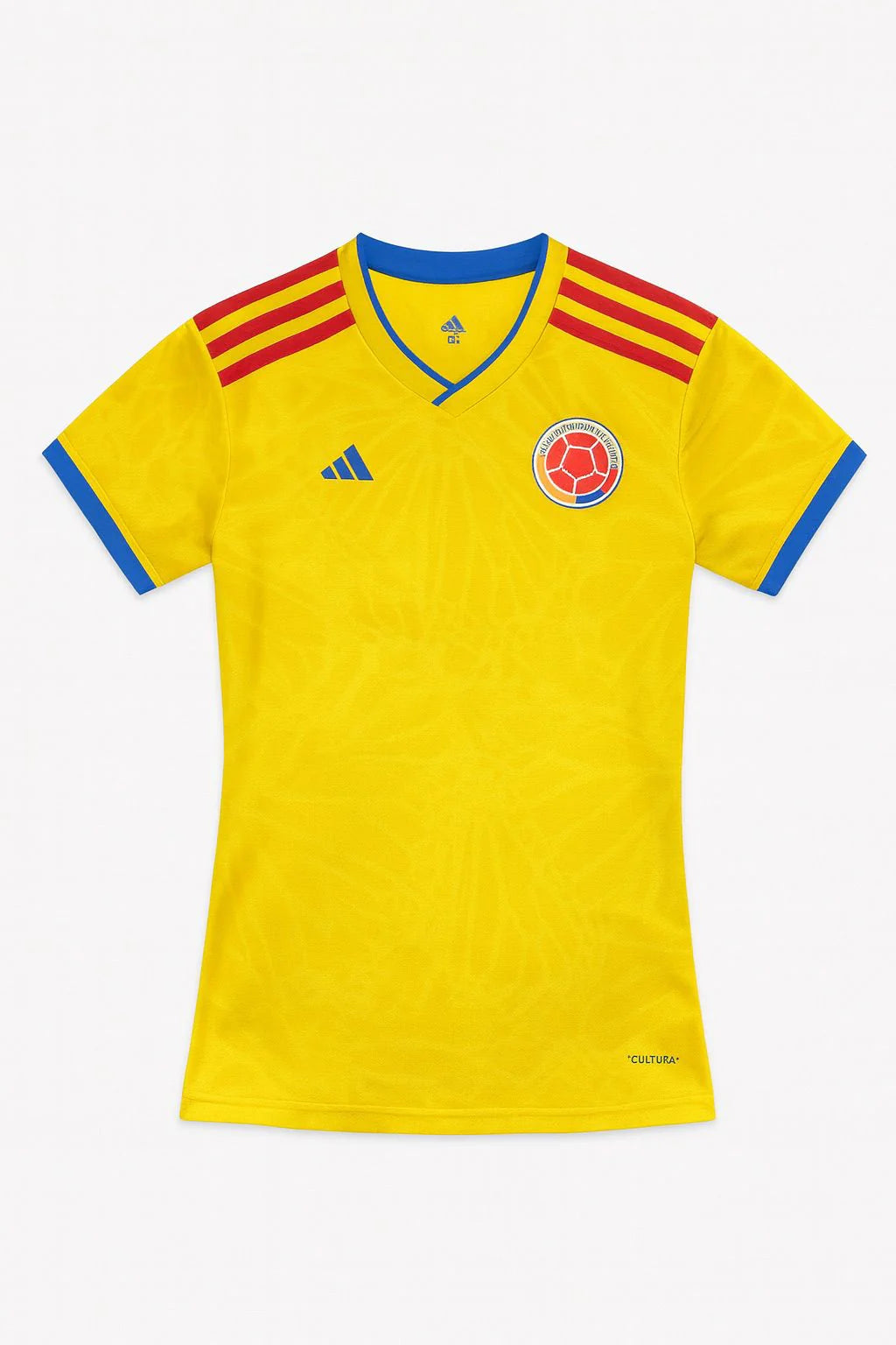 Camiseta Corta de Fútbol de Local para Mujer Colombia 2026 - Copa Mundial 2026