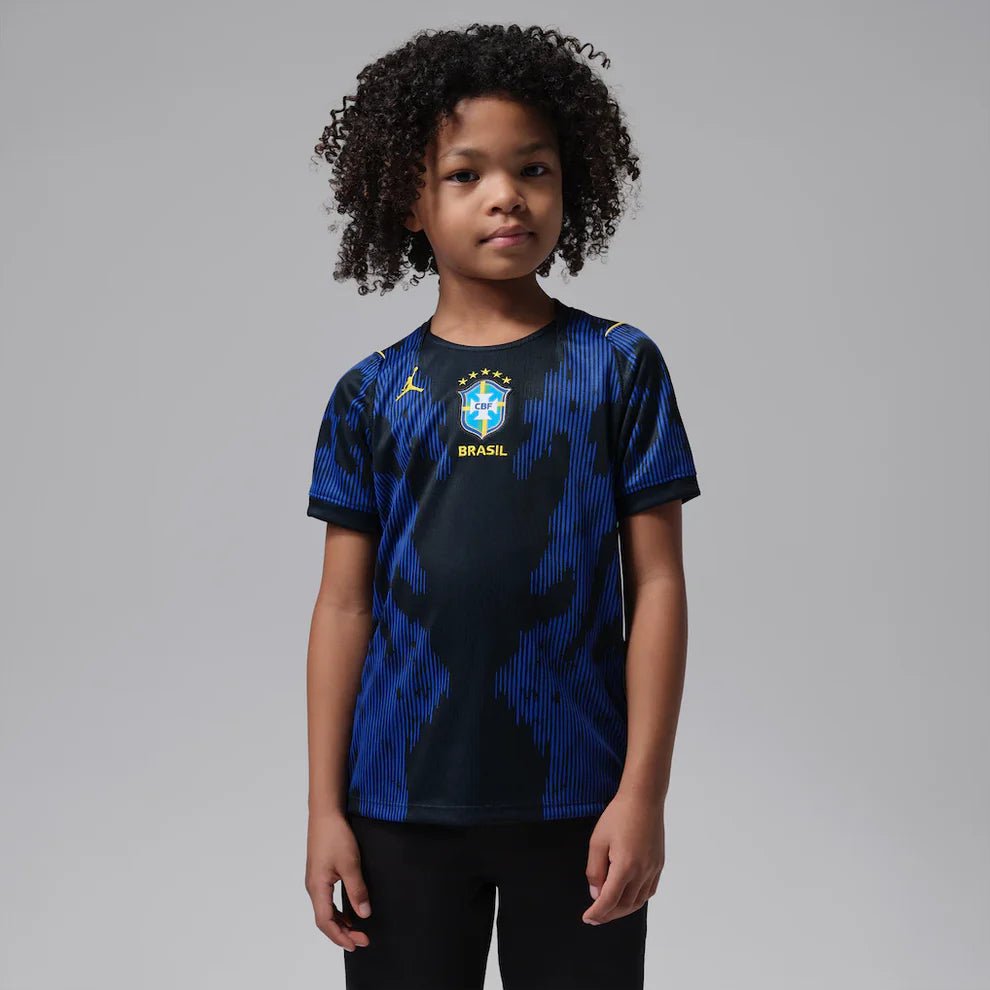 Kids Brazil Home Kit 2025/26 World Cup 2026