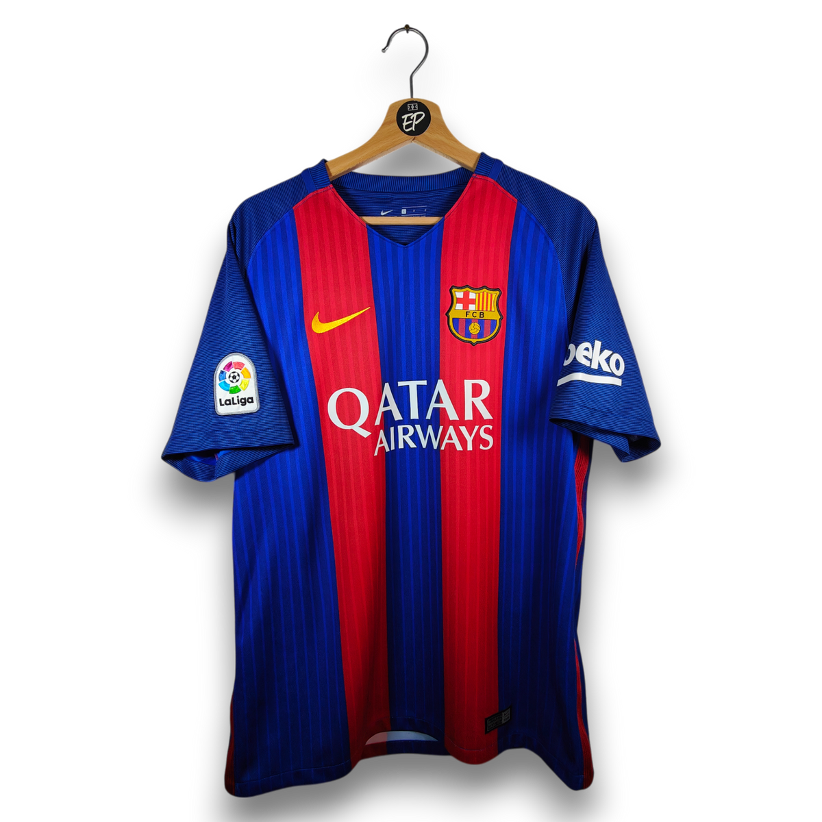 2016-17 FC Barcelona Home Shirt Neymar #11 - 9.5/10 - (L)