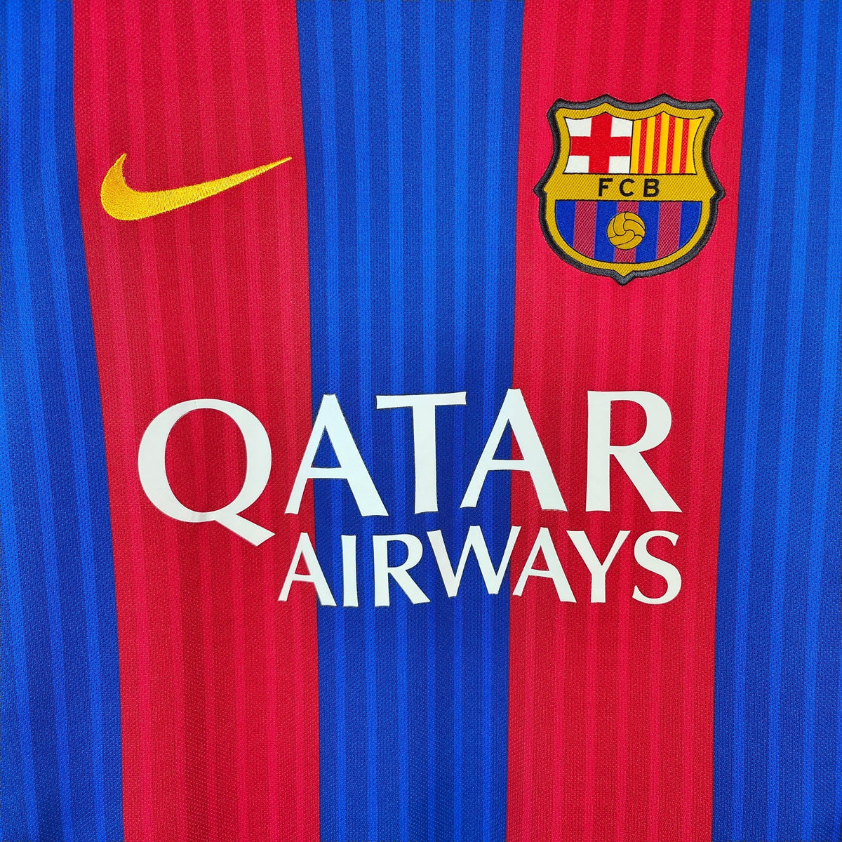 2016-17 FC Barcelona Home Shirt Neymar #11 - 9.5/10 - (L)