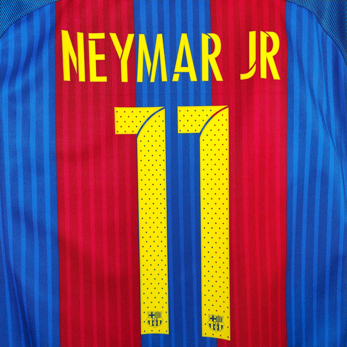 2016-17 FC Barcelona Home Shirt Neymar #11 - 9.5/10 - (L)