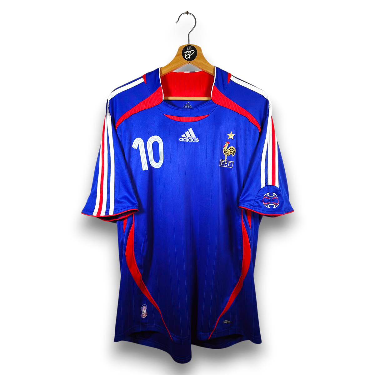 2006-07 France Home Shirt Zidane #10 - 9.5/10 - (XL)