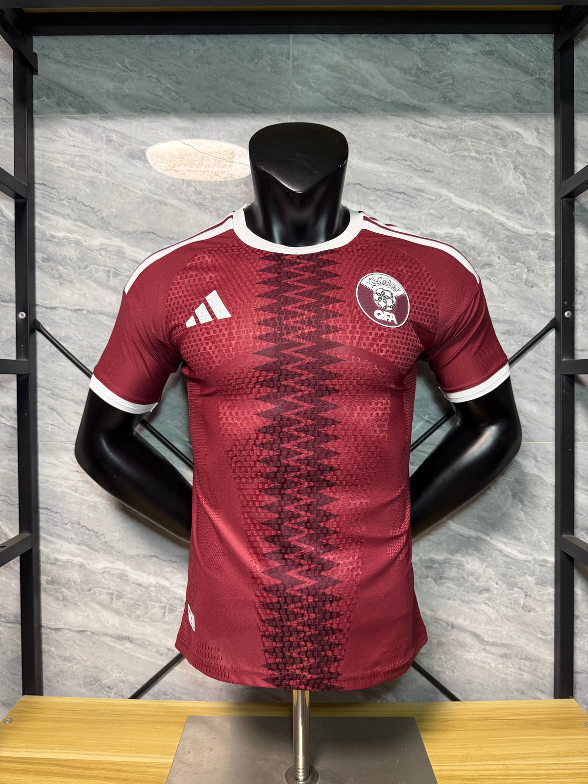 Camiseta de local de Qatar 2025/26 versión jugador - Copa Mundial 2026