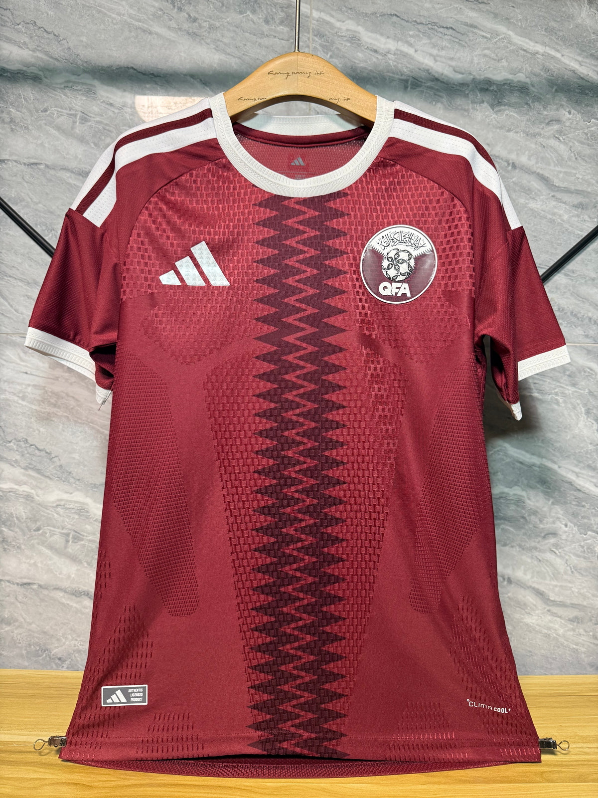 Camiseta de local de Qatar 2025/26 versión jugador - Copa Mundial 2026