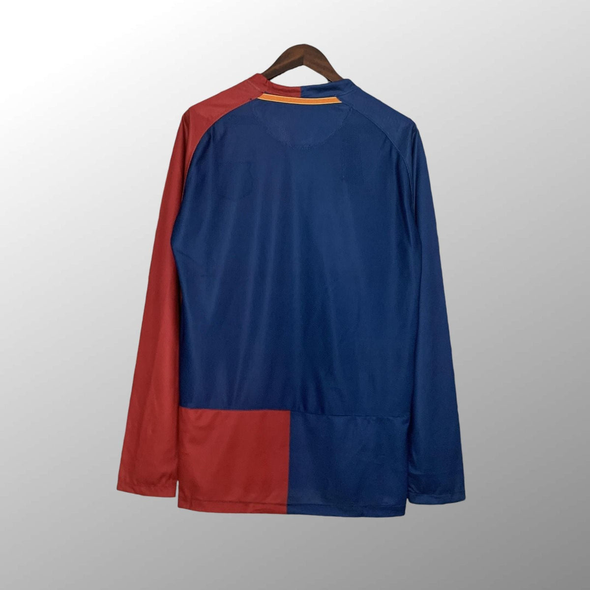 Camiseta retro local del Barcelona de la UEFA Champions League 2008/2009 (manga larga)
