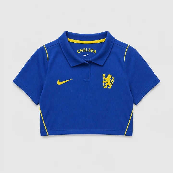 Chelsea 26/27 Home Women Cropped Jersey