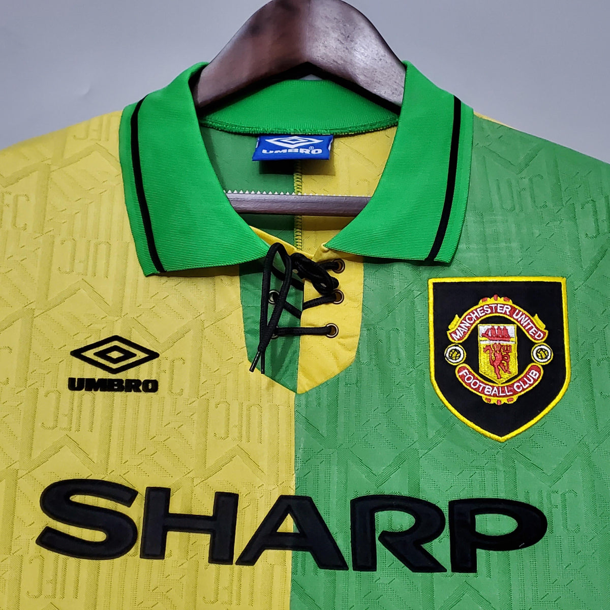 Camiseta retro de visitante del Manchester United 1992/94