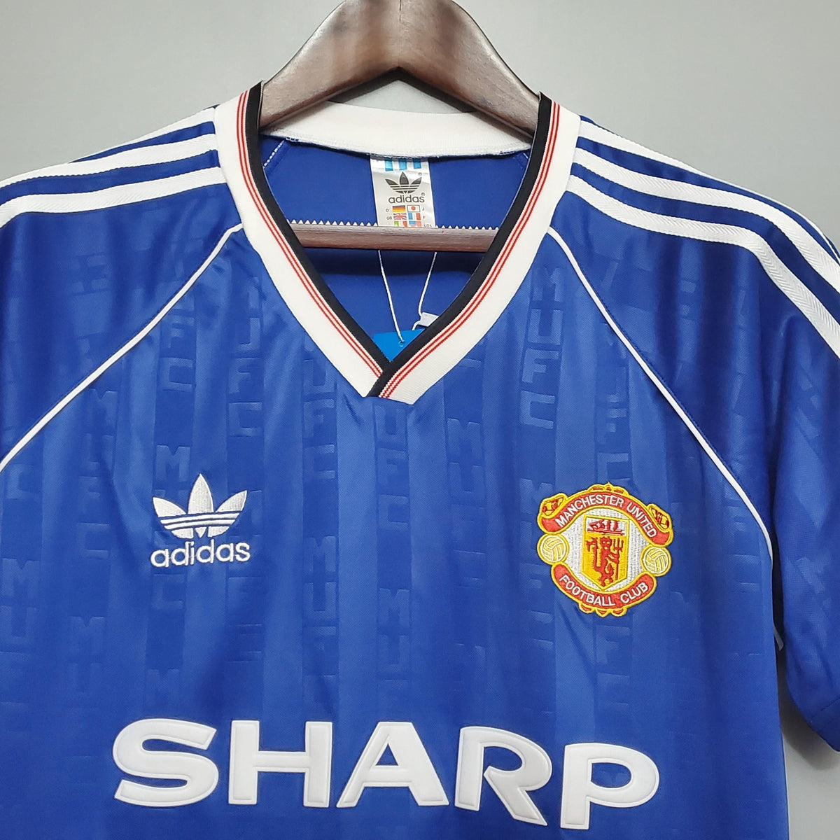 Camiseta retro del Manchester United, tercera equipación de visitante, temporada 1988/90