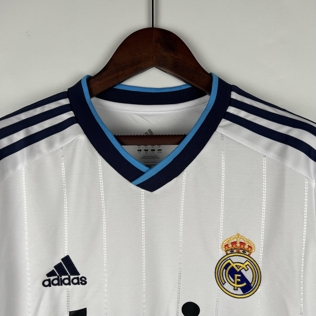 Camiseta retro local del Real Madrid 2012/2013 - Manga larga