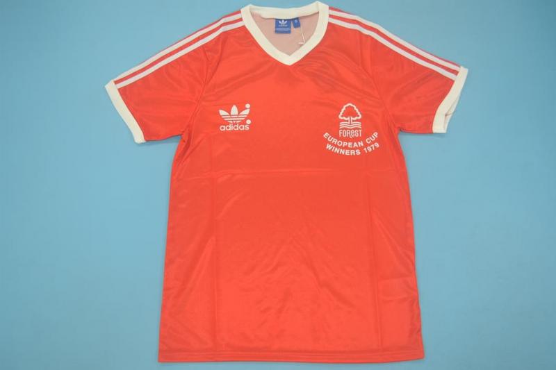 Camiseta retro de local del Nottingham Forest 1979