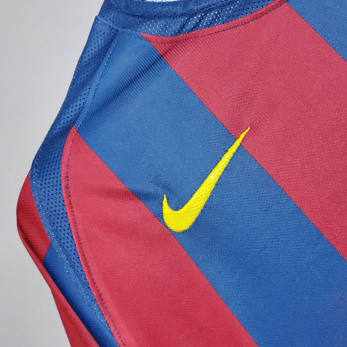 Camiseta retro de local del FC Barcelona de la UEFA Champions League 2006