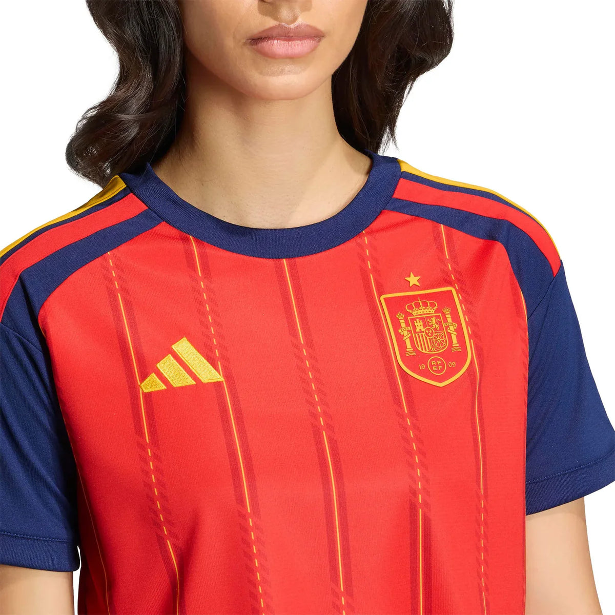 Camiseta corta de fútbol para mujer España 2026 - Copa Mundial 2026