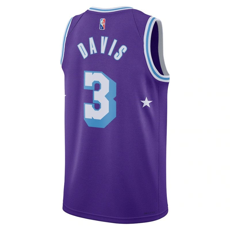 Camiseta NBA Anthony Davis Los Angeles Lakers 2022 - Morada
