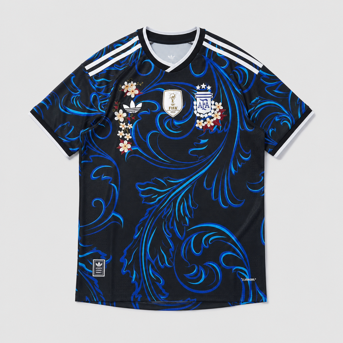 Argentina 26/27 Away Embroidered Player Jersey