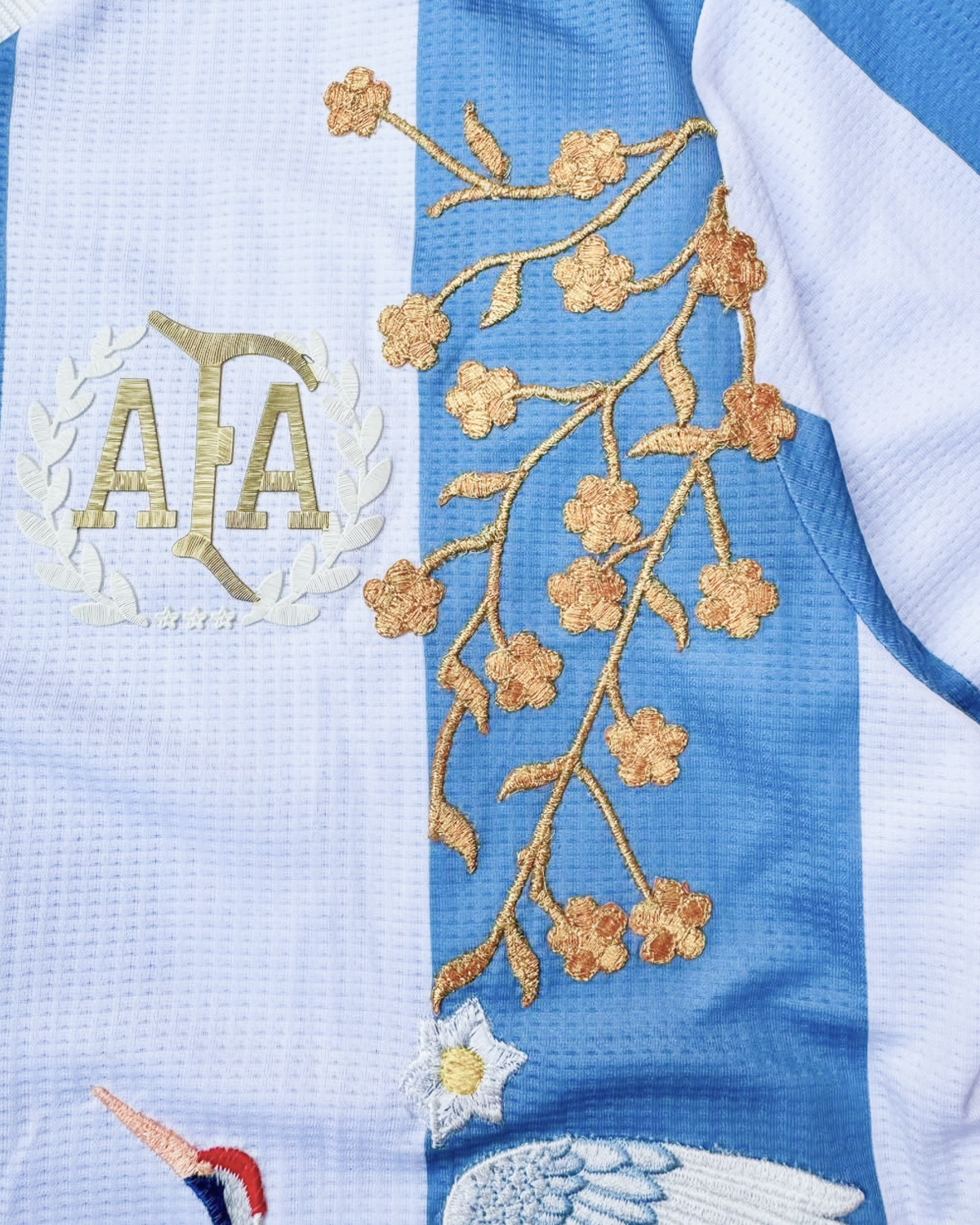 Camiseta Bordada Argentina 25/26