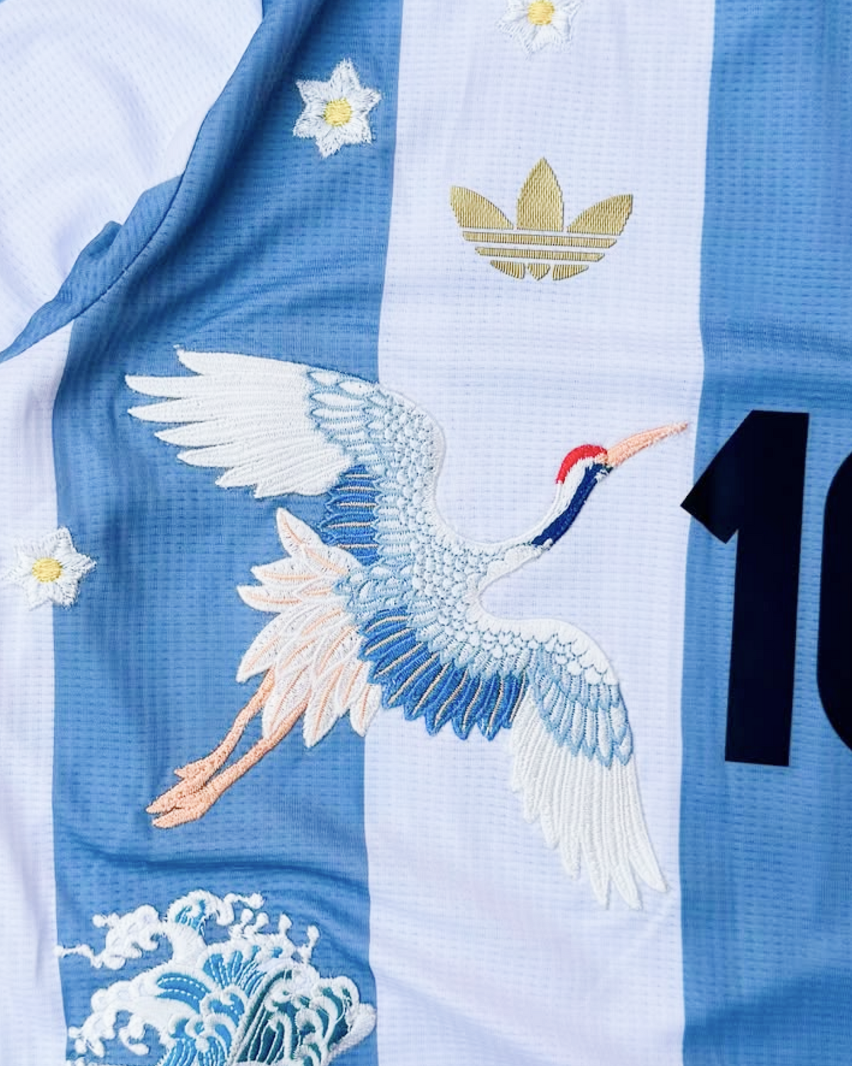 Camiseta Bordada Argentina 25/26