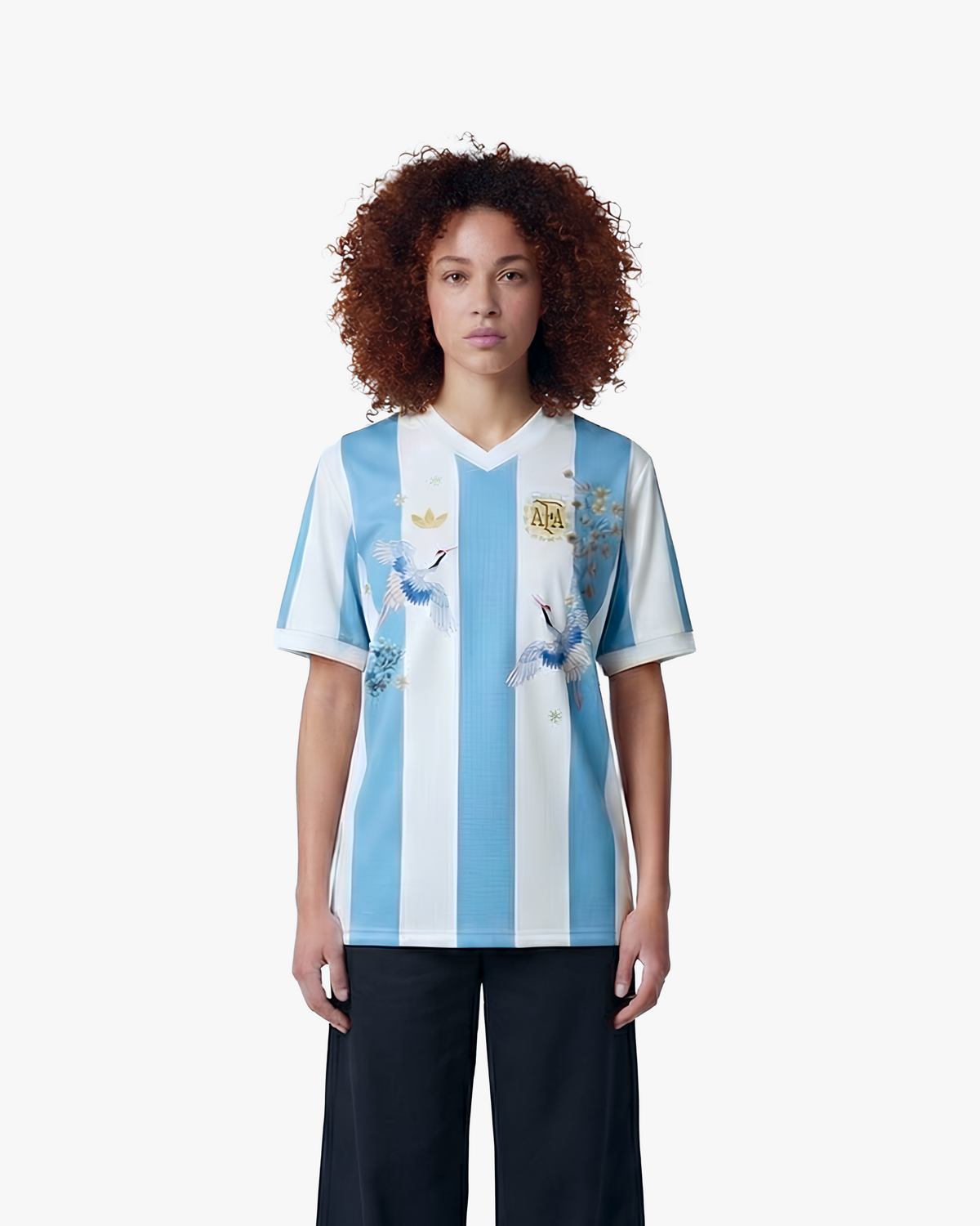 Camiseta Bordada Argentina 25/26