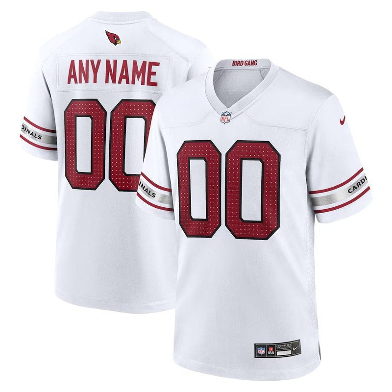 Arizona Cardinals - Camiseta de juego NFL personalizada - Blanca