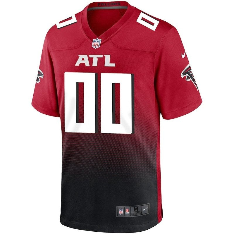 Atlanta Falcons - Camiseta de partido NFL alternativa personalizada - Roja