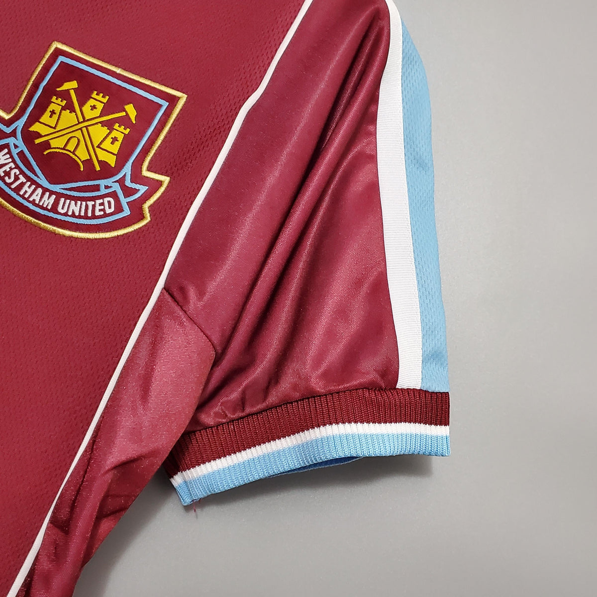Camiseta retro de local del West Ham United 1999/2001