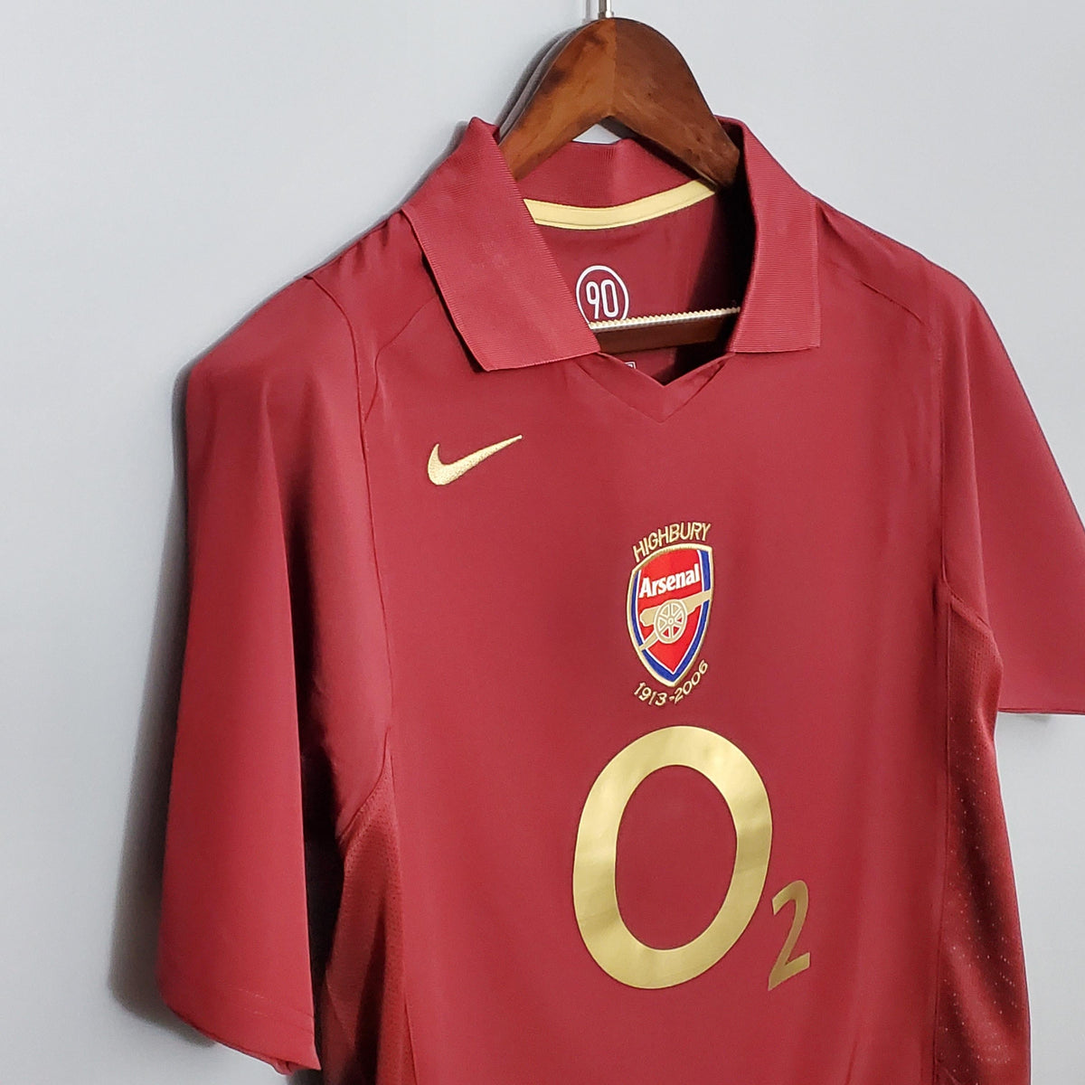 Camiseta retro local del Arsenal 2005/2006