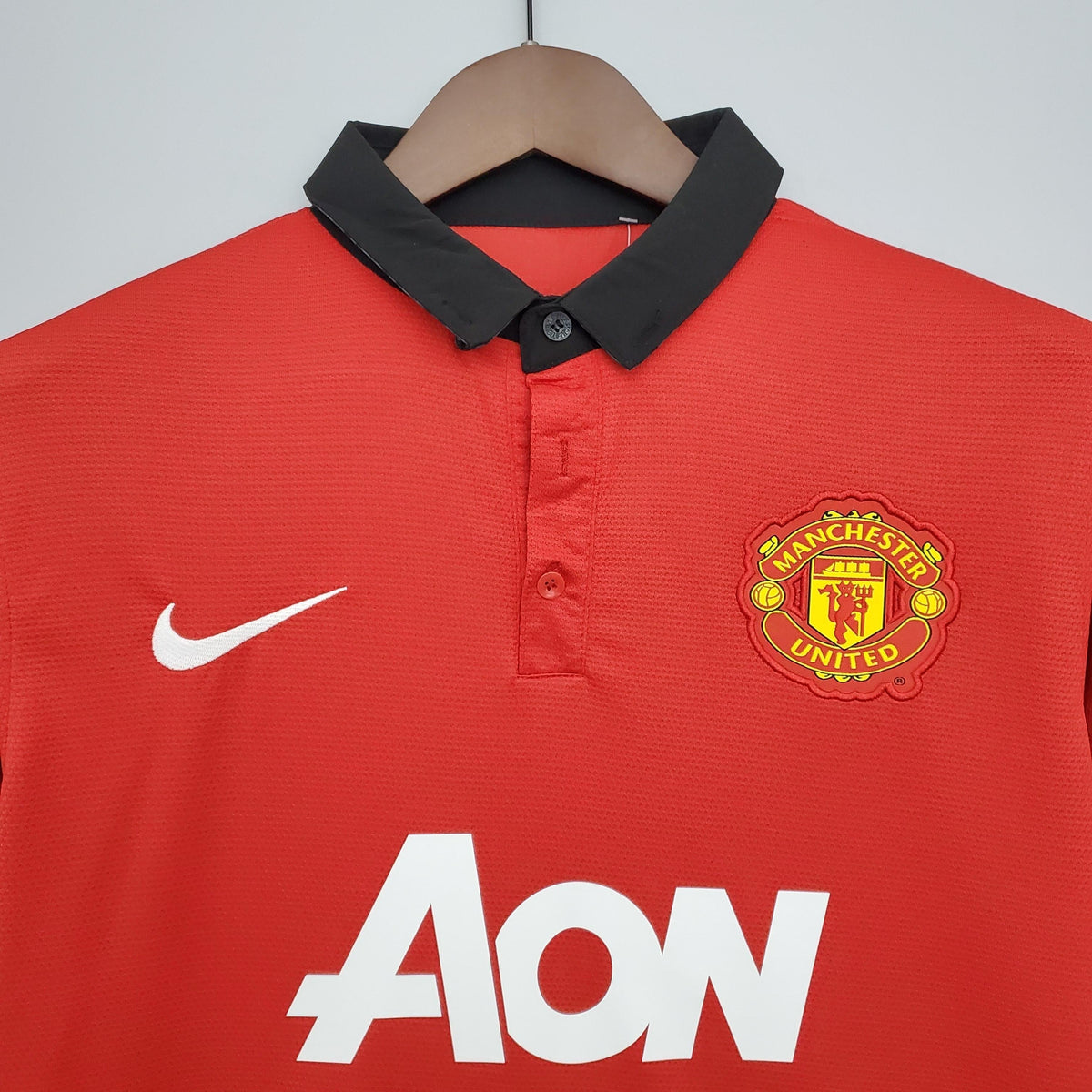 Camiseta retro local del Manchester United 2013/14