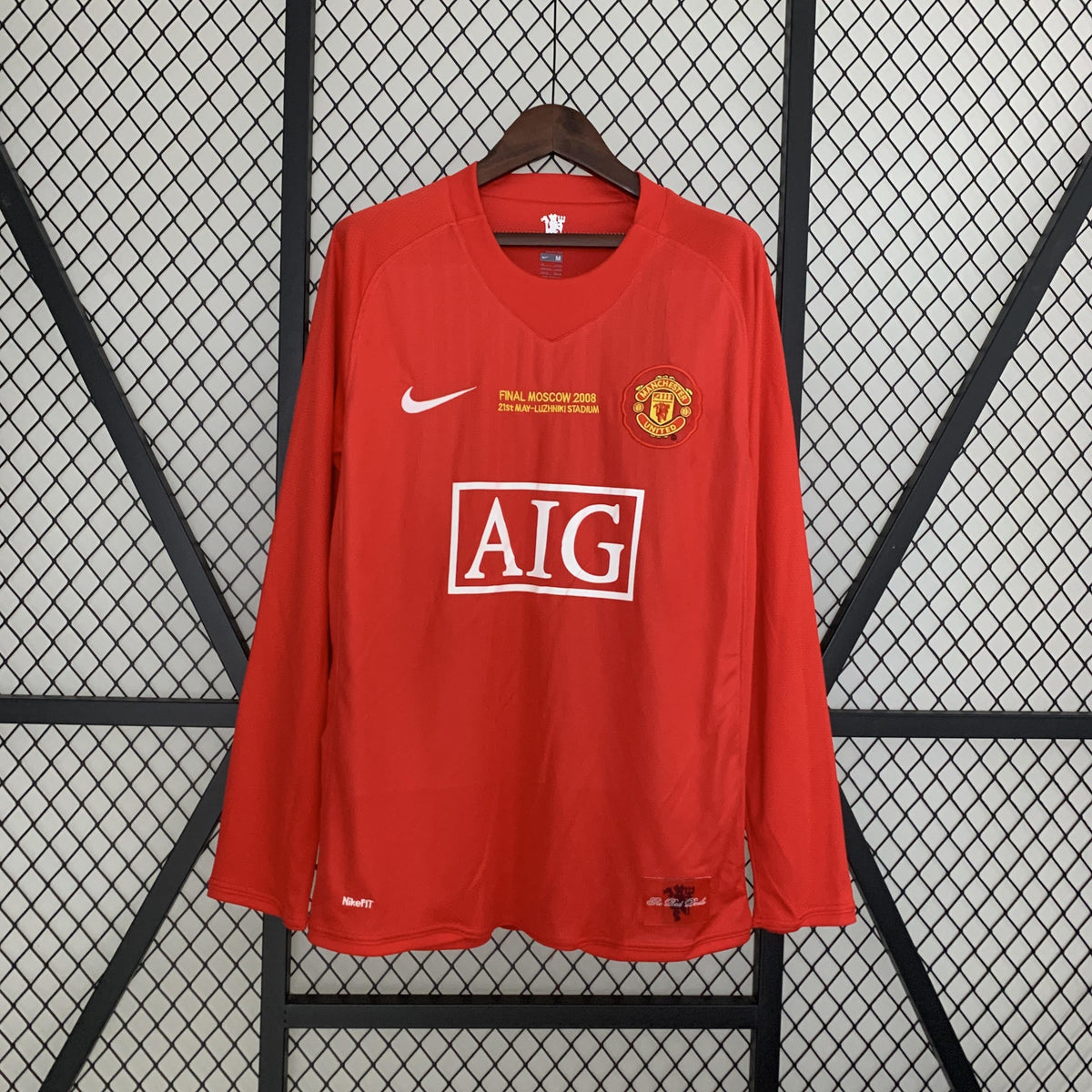 Camiseta retro local del Manchester United 2007/08 - Campeones