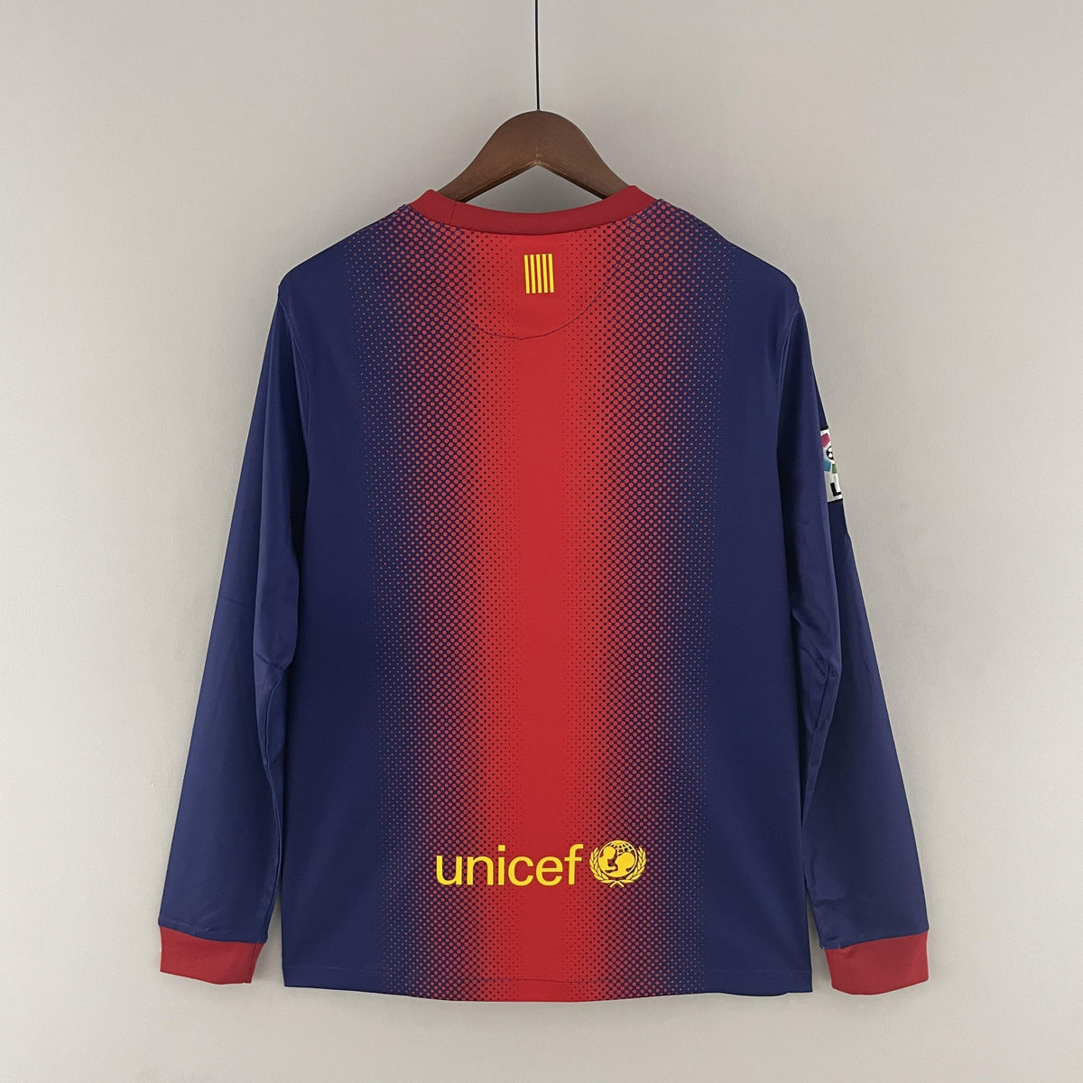Camiseta retro local del Barcelona 2012/2013 - Manga larga