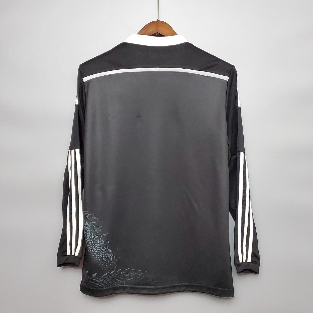 Camiseta retro de visitante del Real Madrid 2014/2015 - Manga larga
