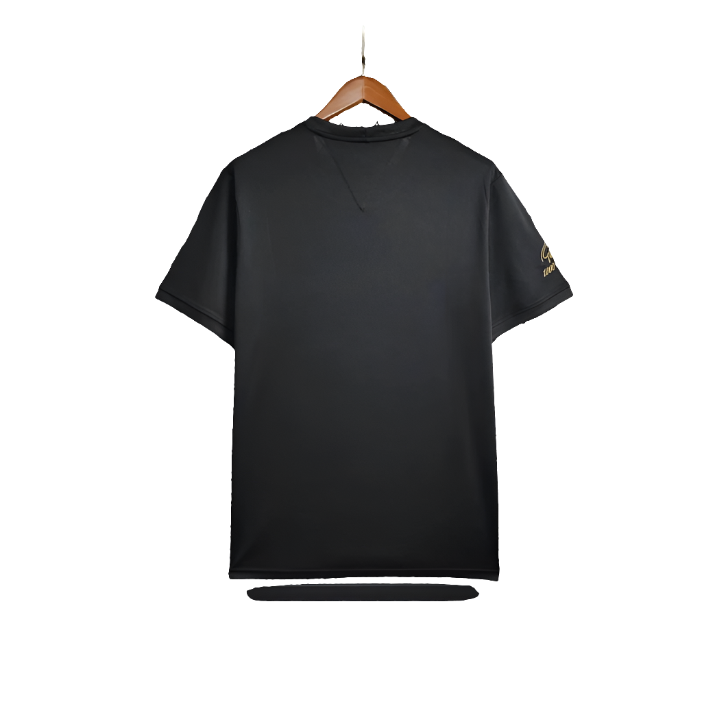 Camiseta Edición Conmemorativa Santos 25/26 - Negra - Versión Fan