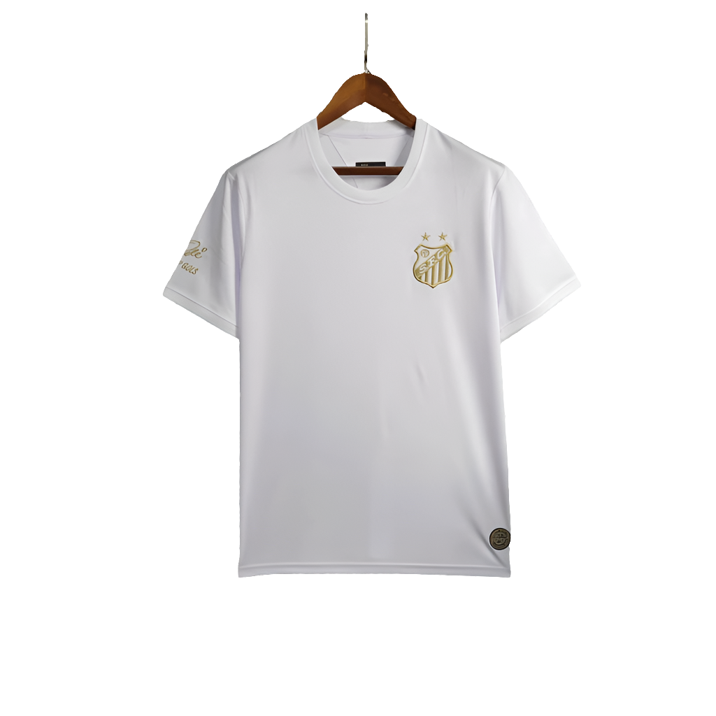 Camiseta Santos Edición Conmemorativa 25/26 - Blanco - Versión Fan