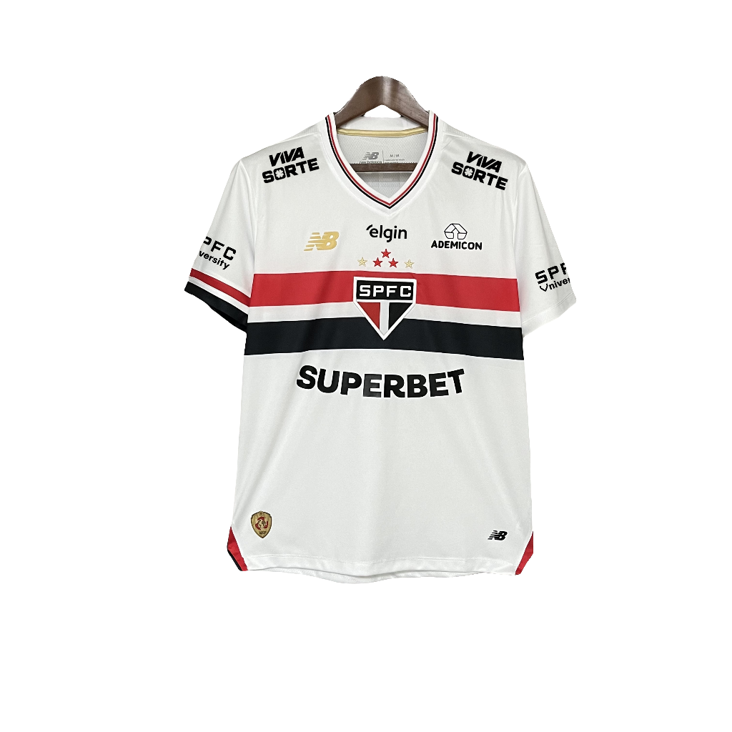 Sao Paulo 25/26 I Camiseta Local - Todos los patrocinadores - Versión aficionado