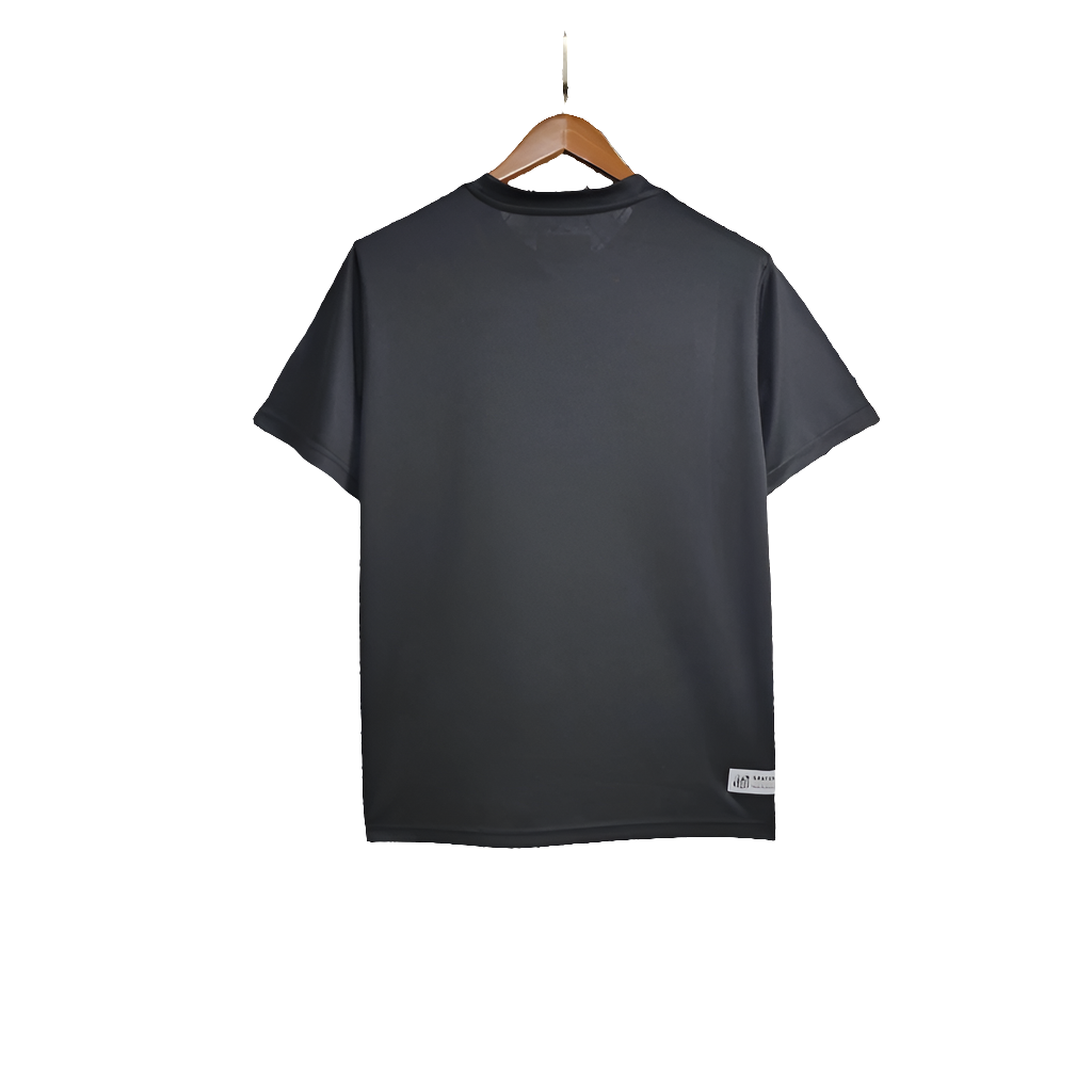 Camiseta Santos 25/26 Edición Casual - Negra - Versión Fan