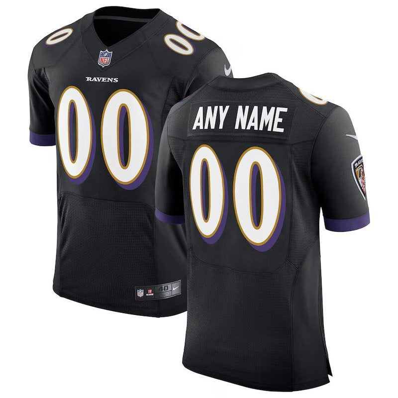 Baltimore Ravens - Camiseta NFL Personalizada "Speed Machine" - Negra