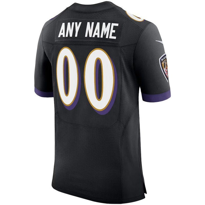 Baltimore Ravens - Camiseta NFL Personalizada "Speed Machine" - Negra