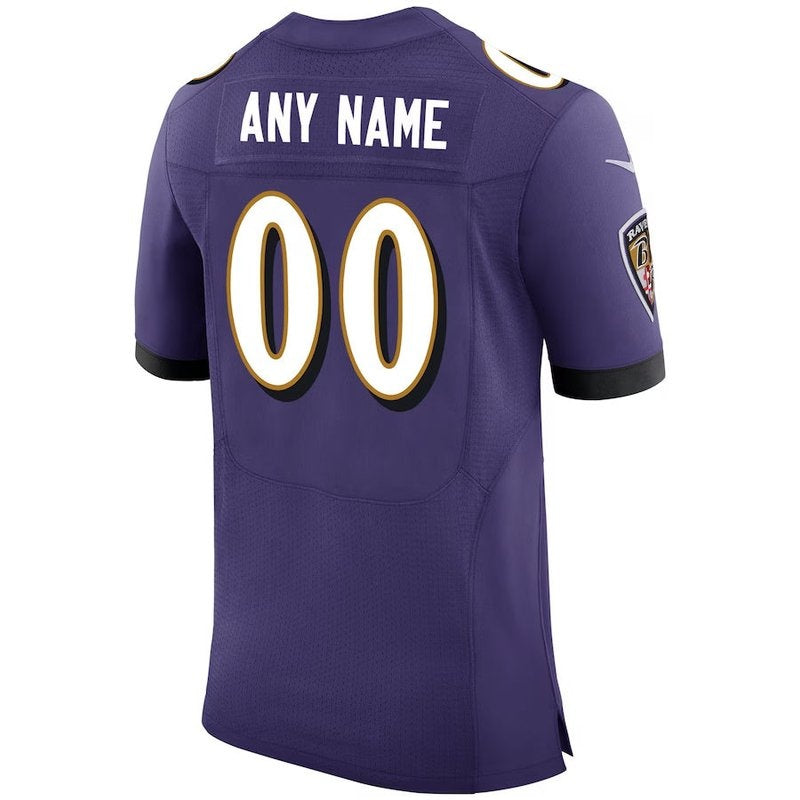 Baltimore Ravens - Camiseta NFL Personalizada "Máquina de Velocidad" - Morado