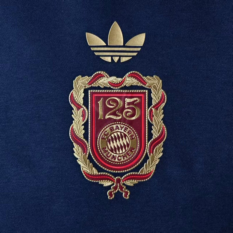 Sudadera con capucha del Bayern de Múnich 125.º aniversario azul