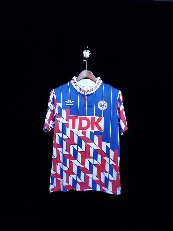Camiseta retro de visitante del Ajax de 1990 