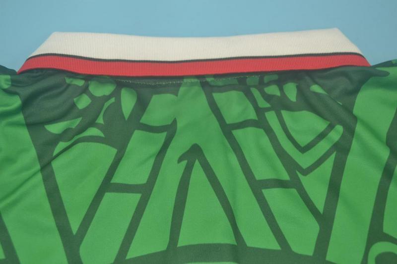 Camiseta retro de México 1998 (local) - Manga larga