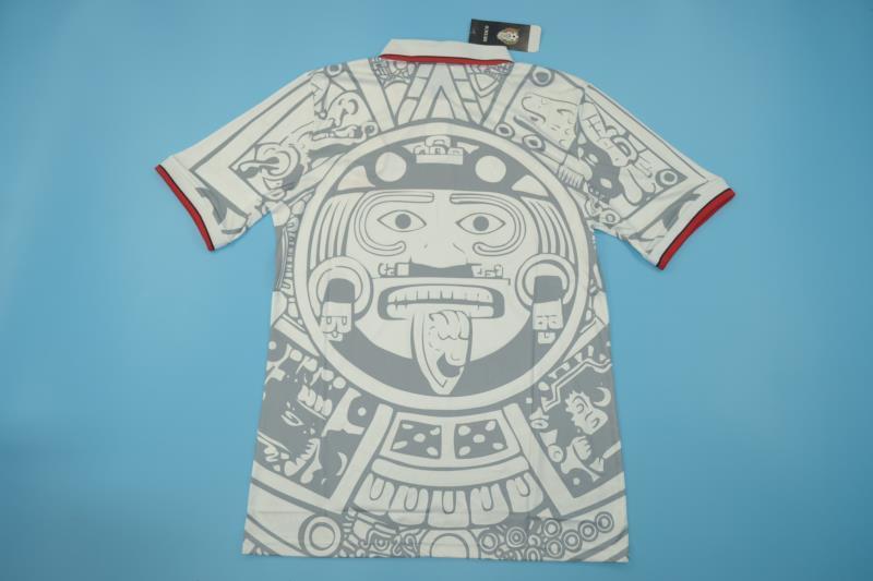 Camiseta retro de México 1998 blanca