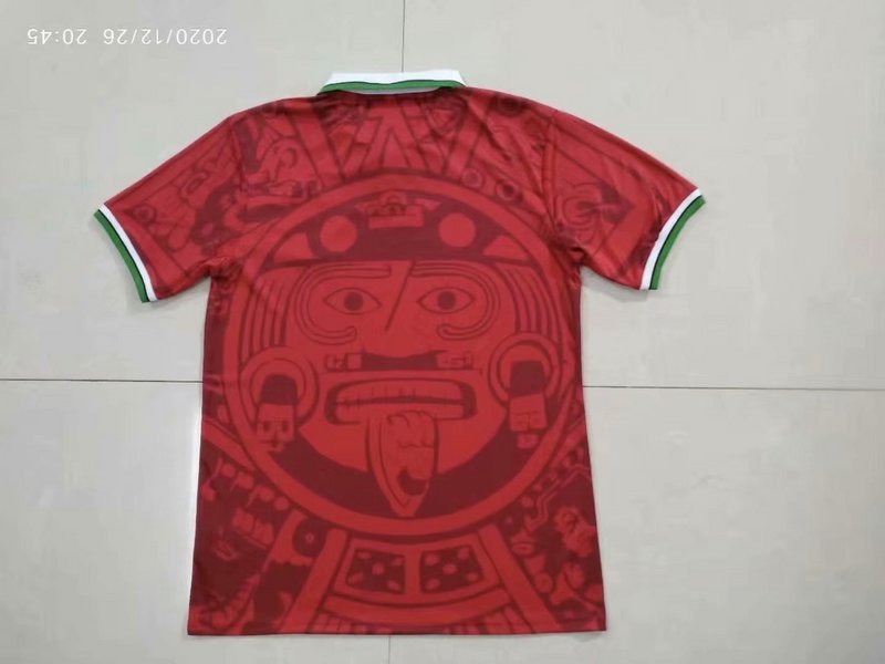 Camiseta retro de México 1998 roja