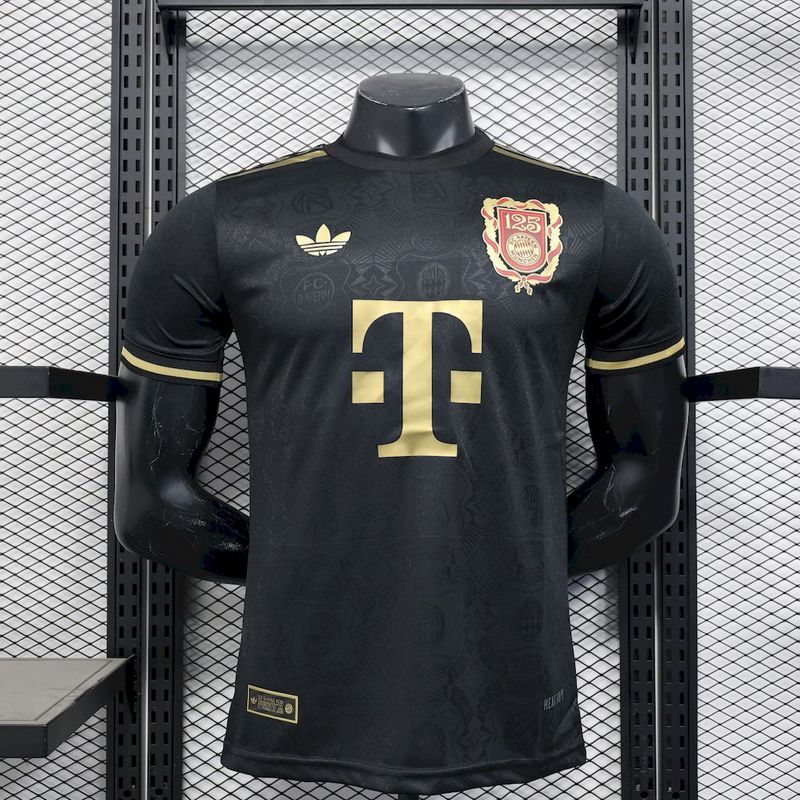 Camiseta de jugador del Bayern Múnich 125.º aniversario, color negro